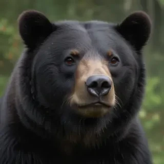black bear png