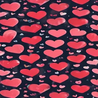heart background aesthetic