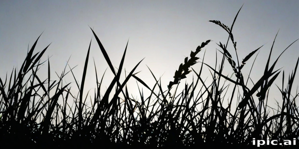 grass silhouette