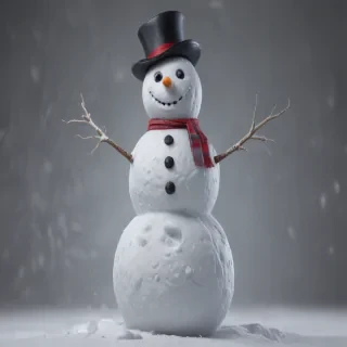 png snowman