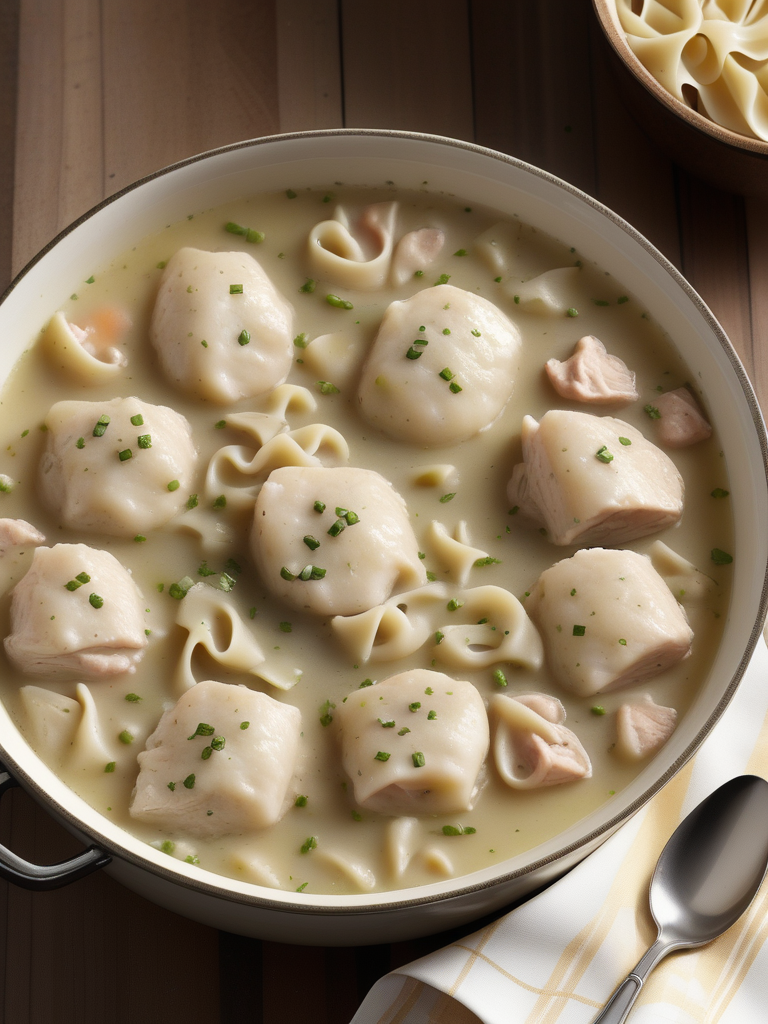 chicken and dumplings with noodles recipe