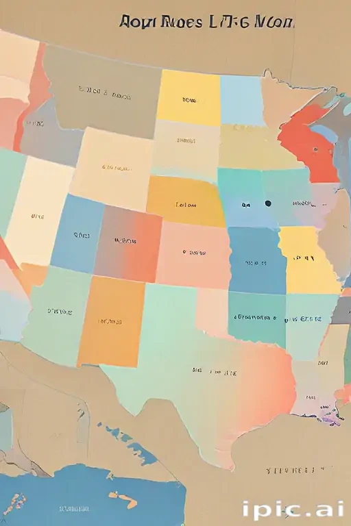 us states on a map