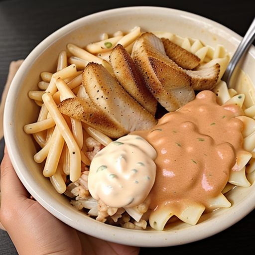 slim chickens tender mac bowl