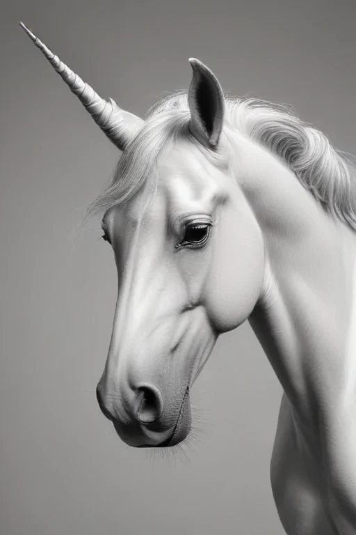 unicorn outline