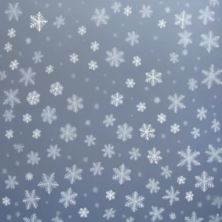 snowflakes transparent background