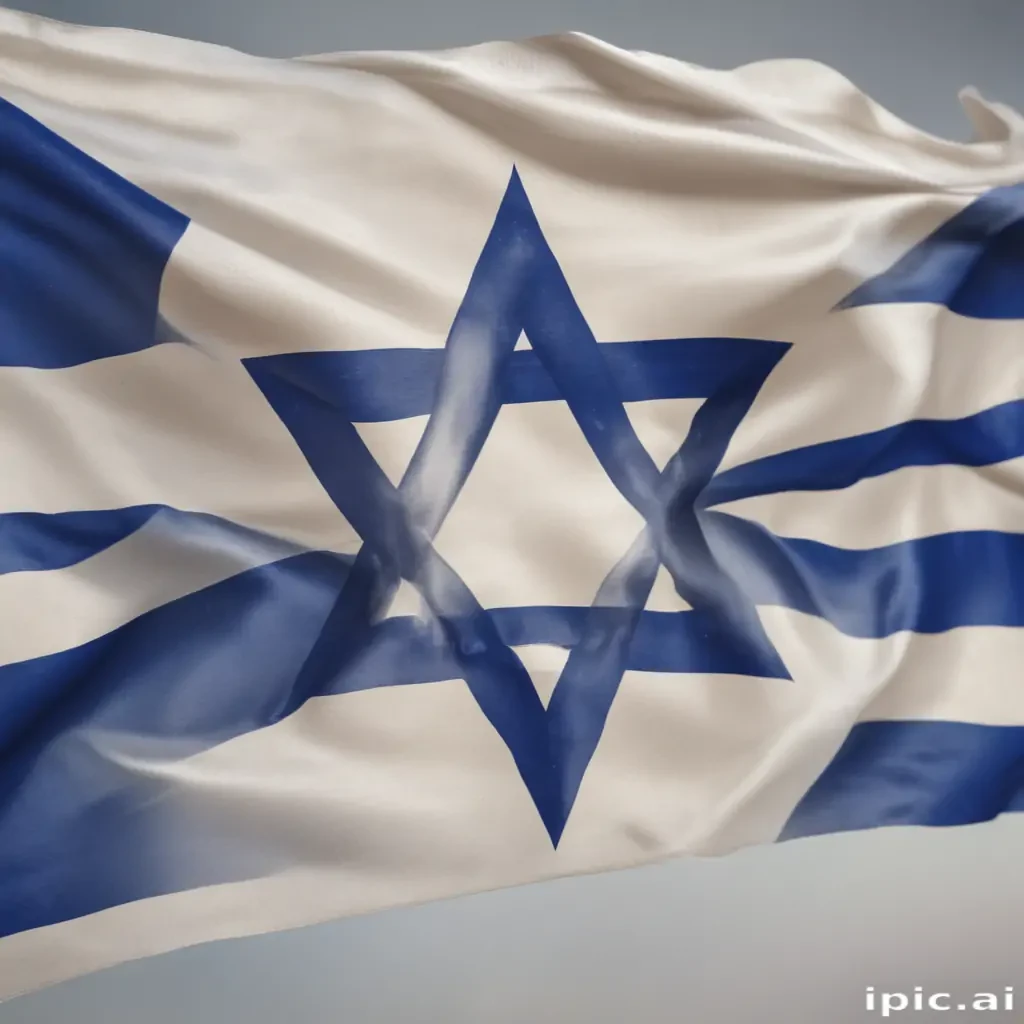 transparent israel flag