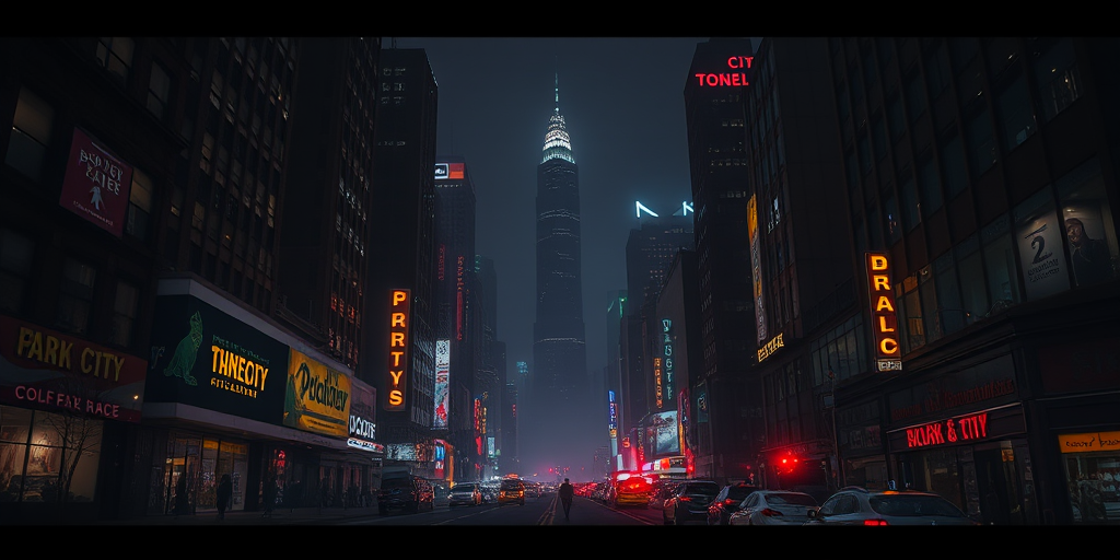 dark city aesthetic