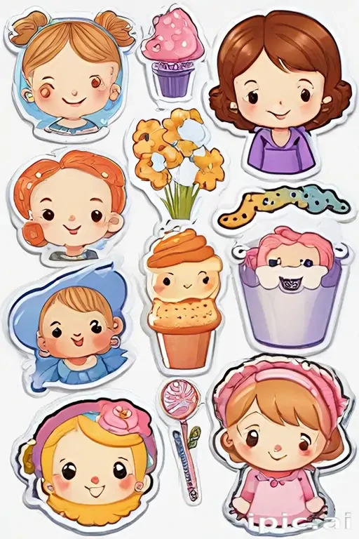 stickers clipart
