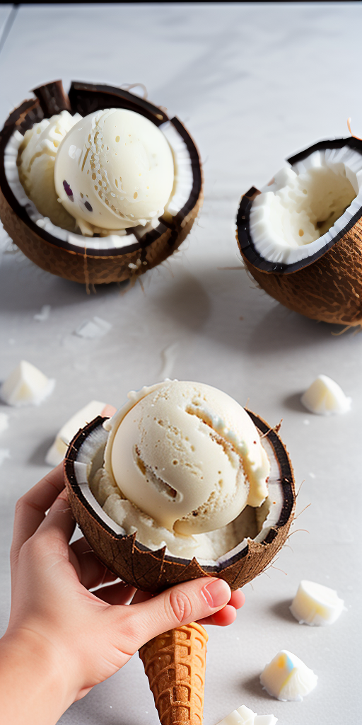 proof coconut rum ice cream