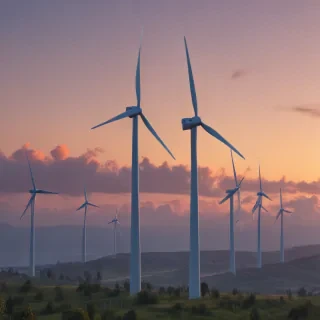 wind turbine png