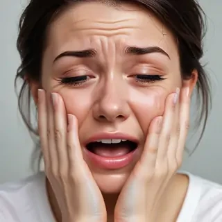 picture of someone crying