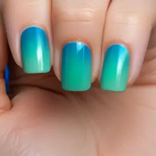blue green gradient