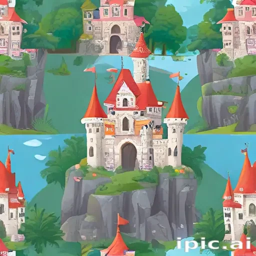 cartoon castle