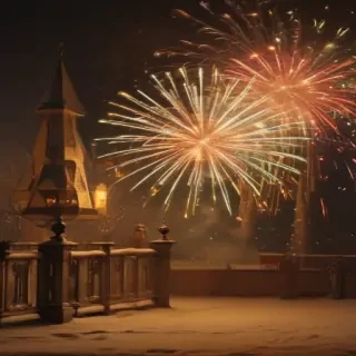 vintage new years images