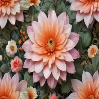 aesthetic flower wallpaper
