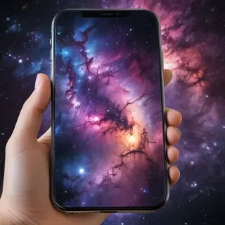 galaxy background iphone