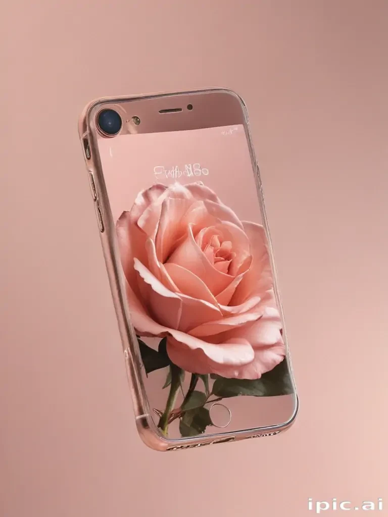 iphone rose gold wallpaper