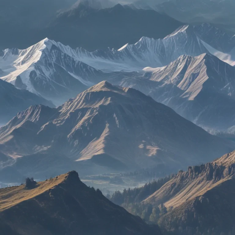 mountains transparent