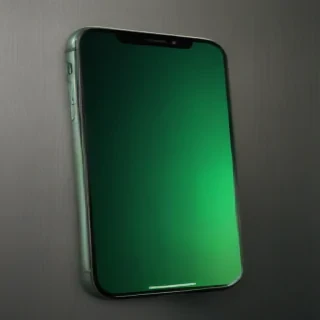 green iphone background