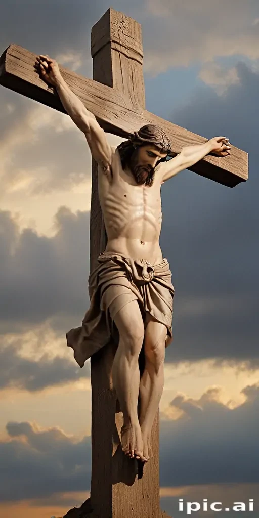 pics of jesus on the cross