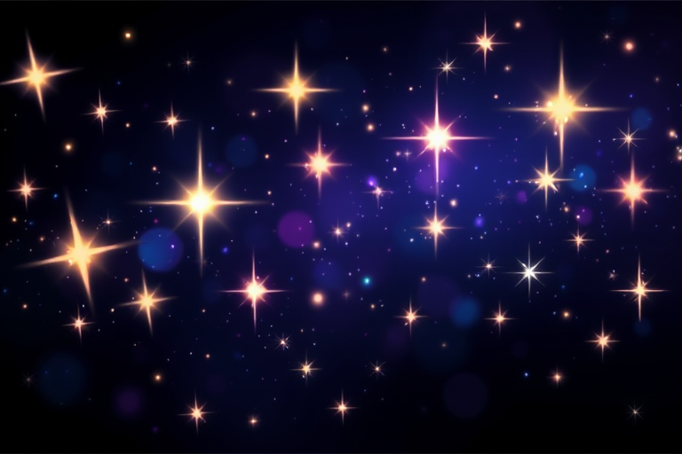 sparkling stars png