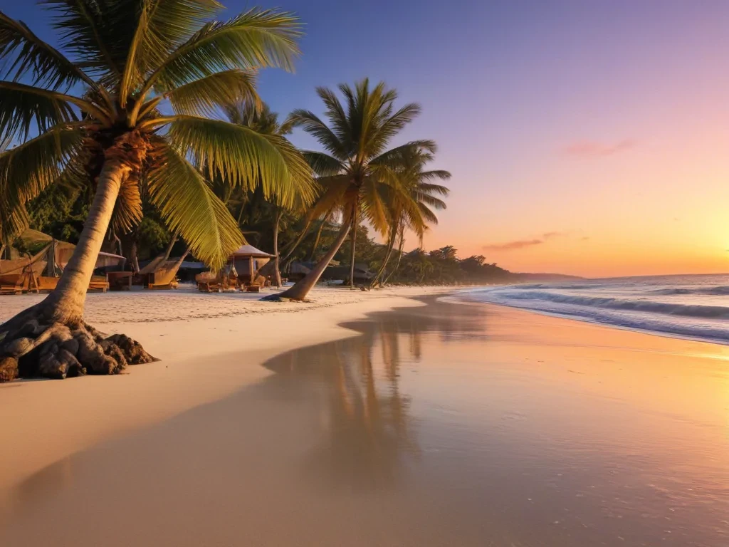 beach christmas wallpaper