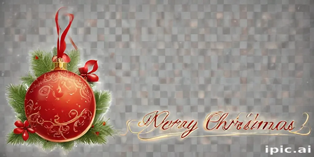 transparent merry christmas png