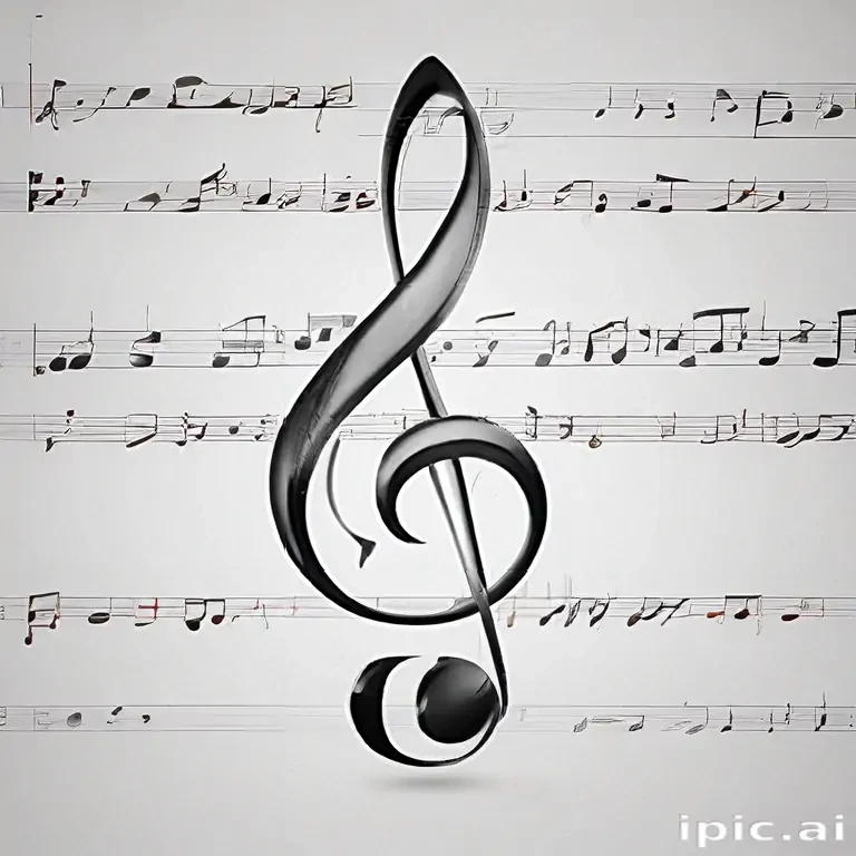 music note transparent background