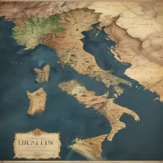 map of italy