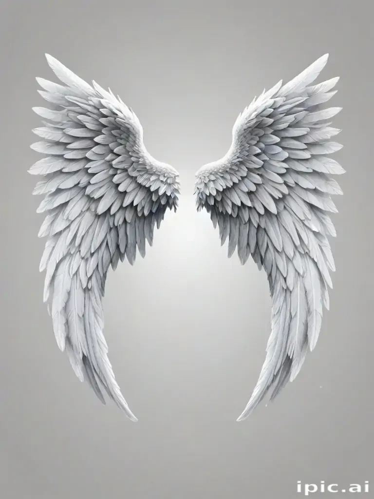 angel wings transparent background