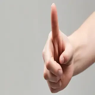 finger point png