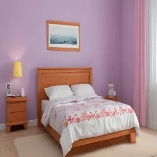 background of a bedroom