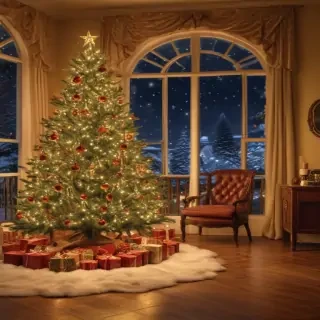 vintage christmas image