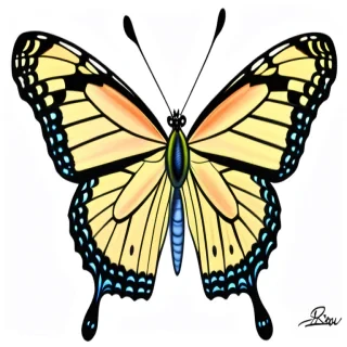 butterfly pic to draw