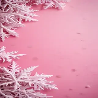 pink winter background