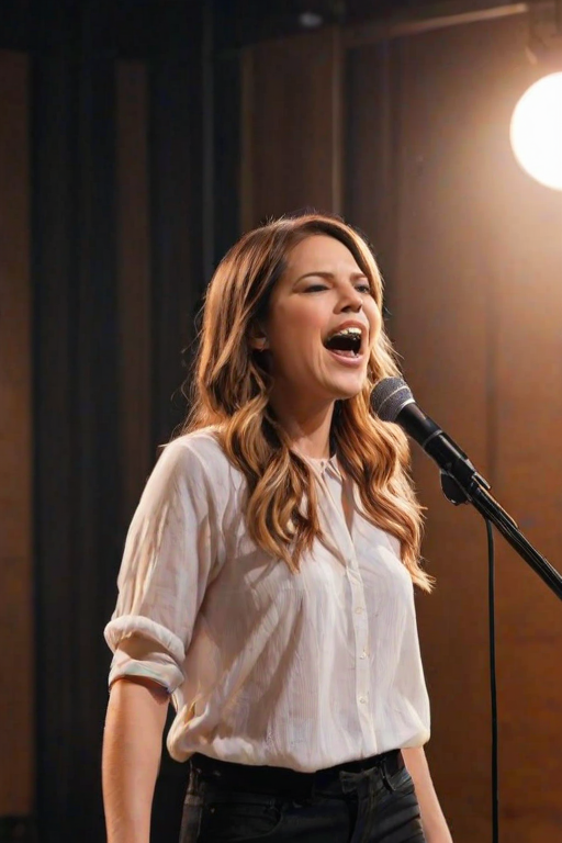 singing background