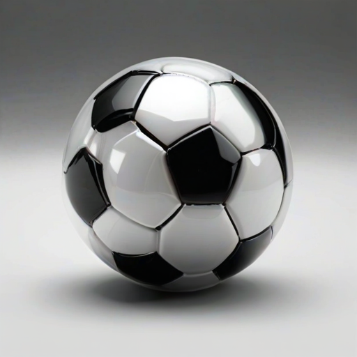transparent soccer ball