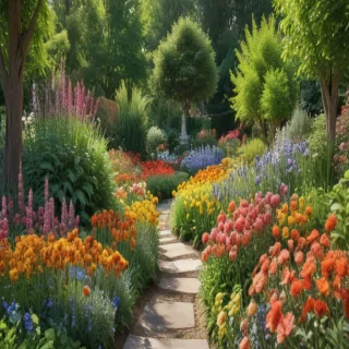 flower garden