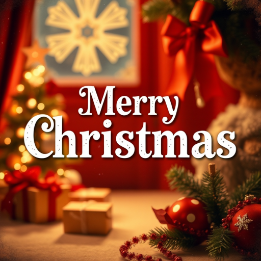 vintage merry christmas image