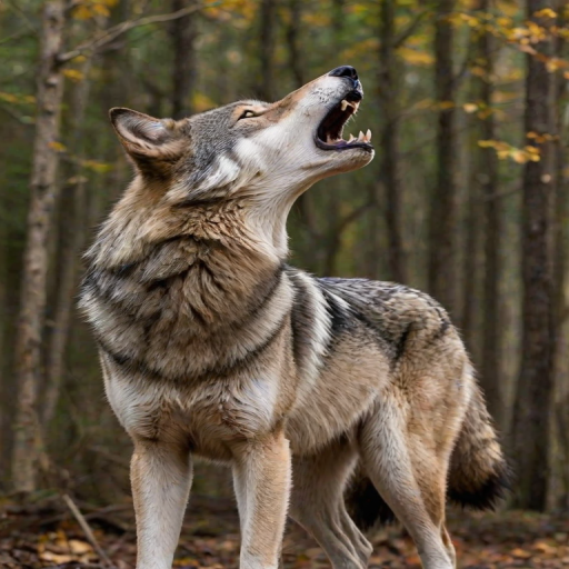 wolf howl png
