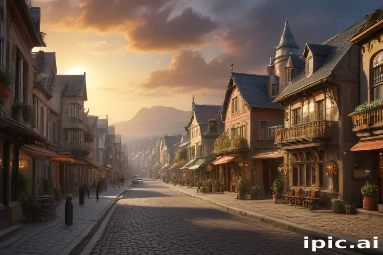 town background