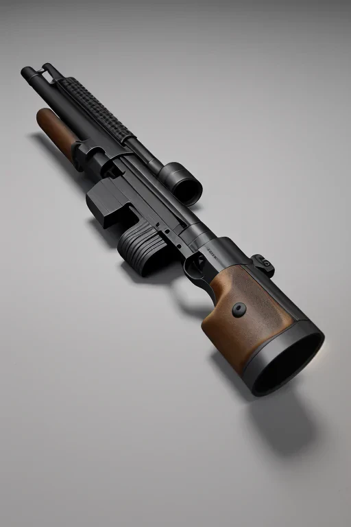 gun with no background