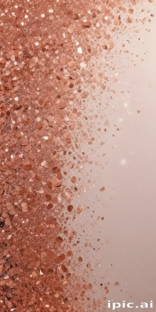 rose gold glitter background