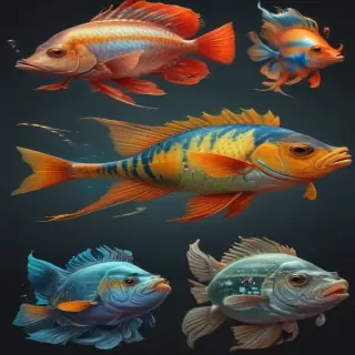 fish cartoon png
