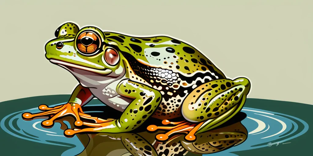 frog illustration