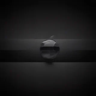 black ios wallpaper