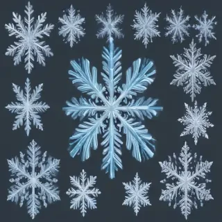 free snowflake clip art