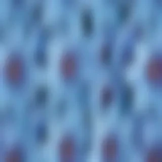 background blue flower wallpaper