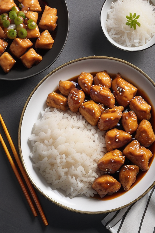 what goes with orange chicken