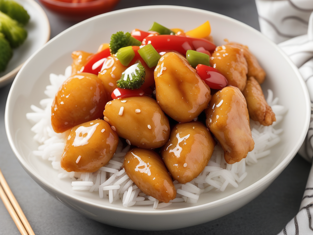 air fryer sweet and sour chicken